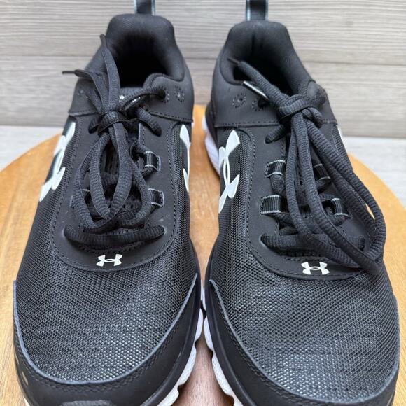 Men 9.5 Under Armour Shoes Charged Assert Sneakers Running Black Workout main image 9